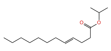 Isopropyl (E)-4-dodecenoate